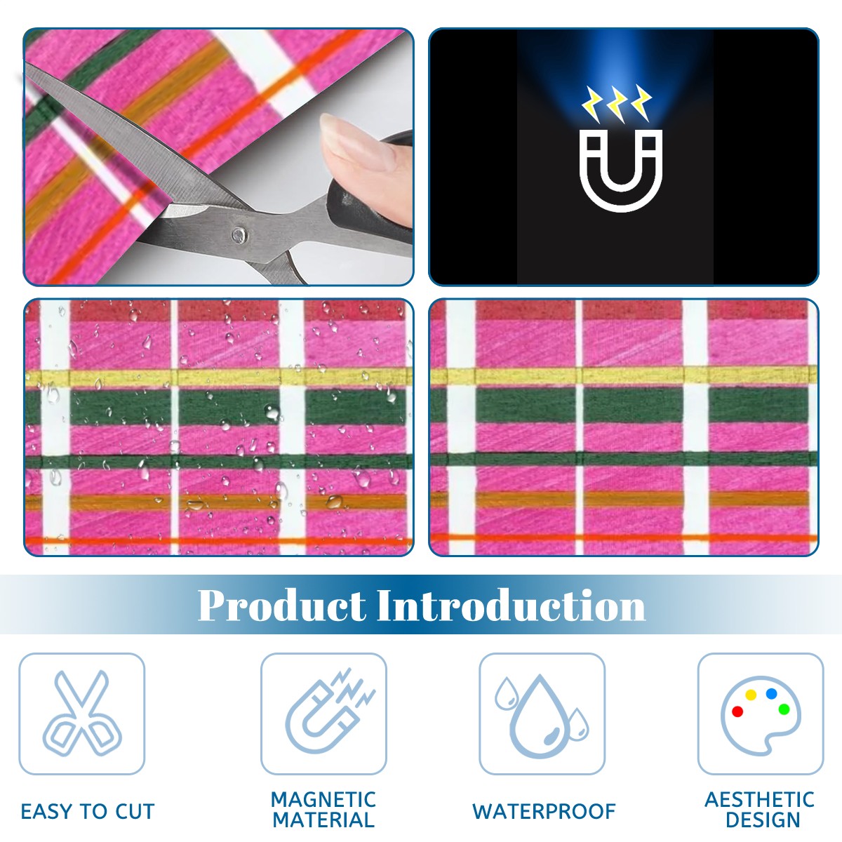 Gavin Scott Magnetic Locker Wallpaper 2 pcs