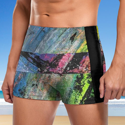 Gavin Scott Square Cut Swimming Trunks (Masc S-3XL)