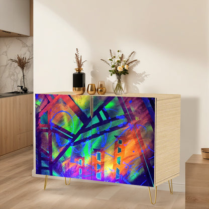 Gavin Scott Wooden Sideboard Cabinet