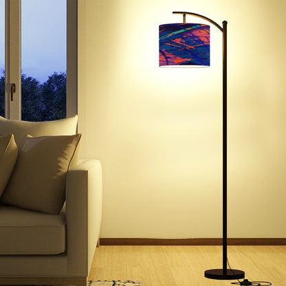 Gavin Scott Arc Floor Lamp w/Remote