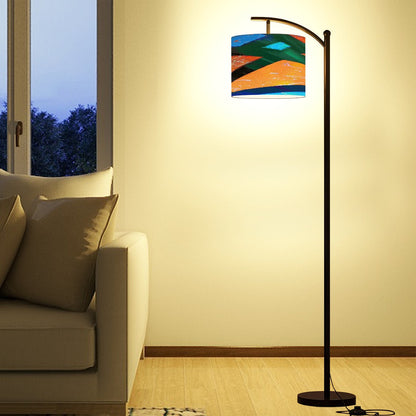 Gavin Scott Arc Floor Lamp w/Remote