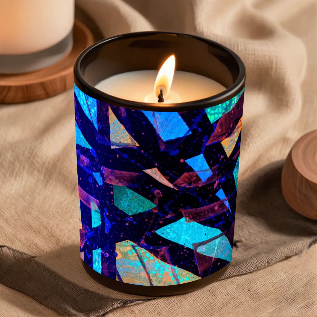 Gavin Scott Scented Black Jar Candle (6oz)