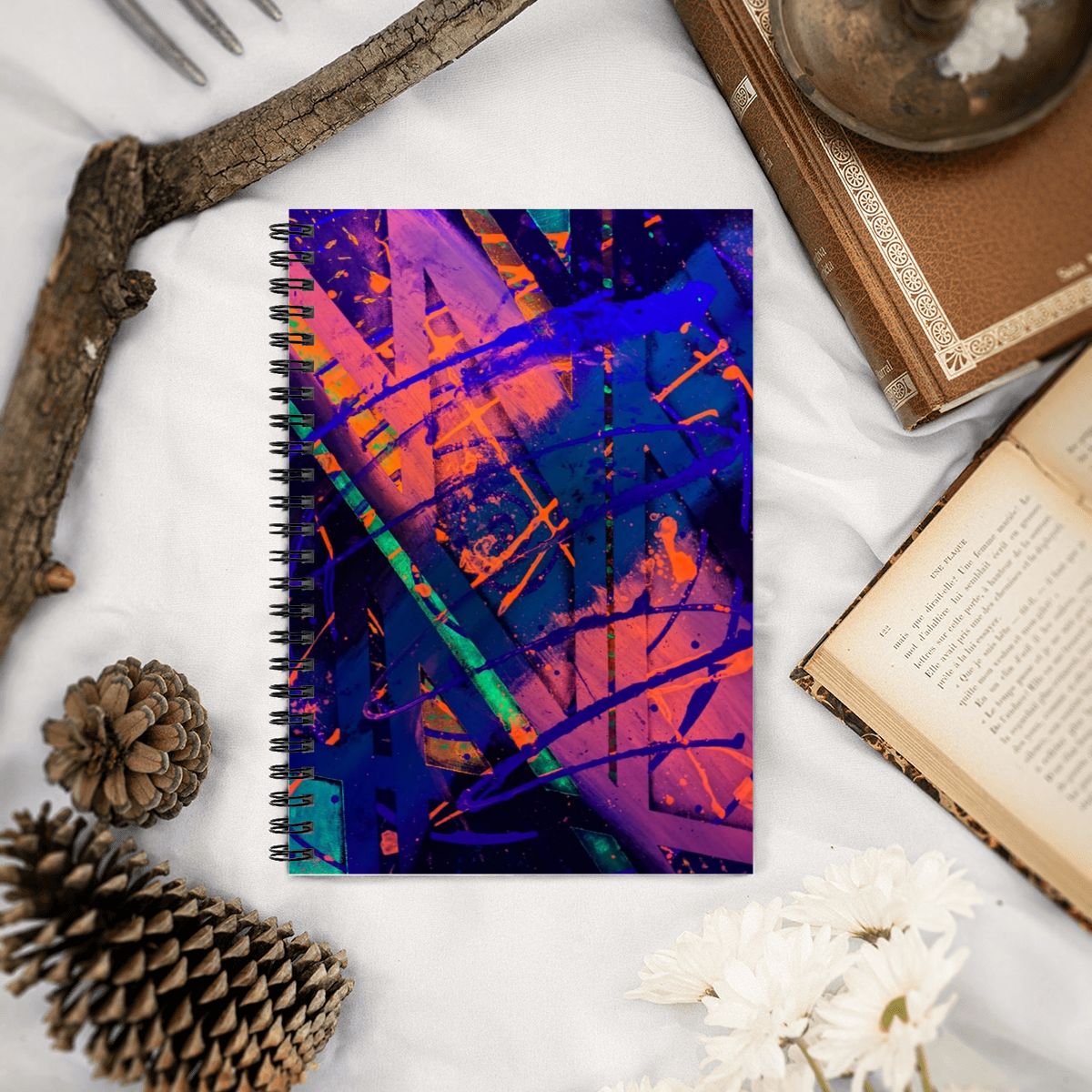 Gavin Scott Spiral Notebook