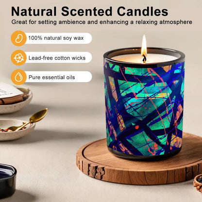 Gavin Scott Scented Black Jar Candle (6oz)