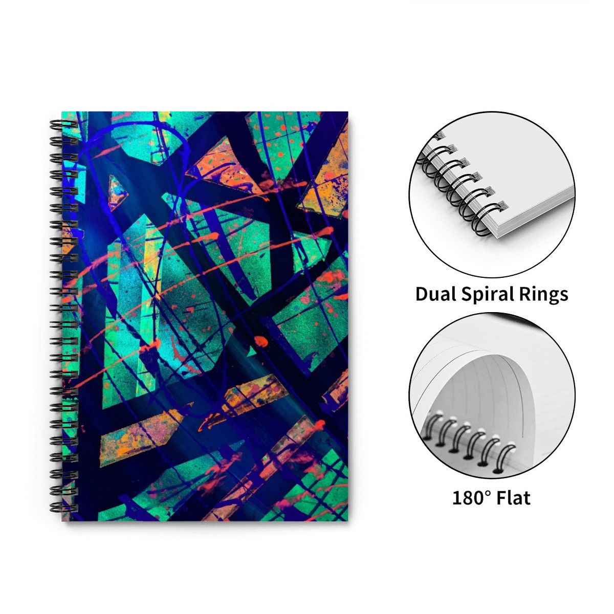 Gavin Scott Spiral Notebook