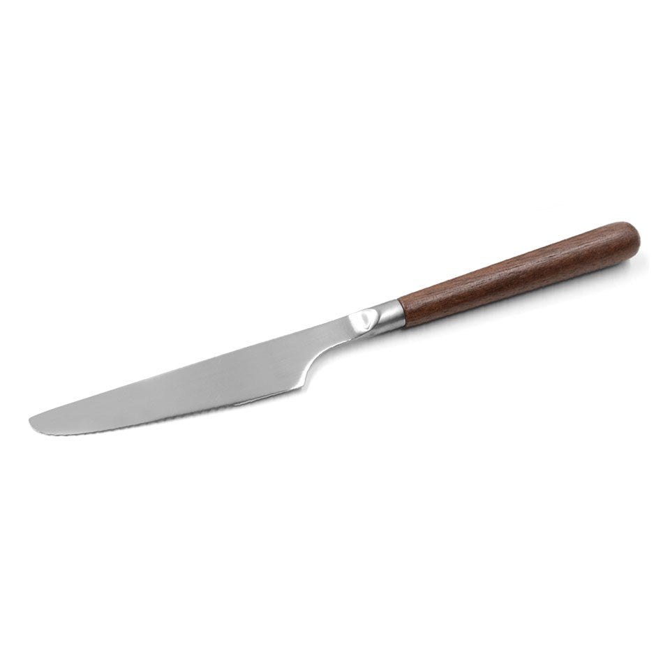 Gavin Scott BE SEEN Stainless Steel Knife With Wooden Handle