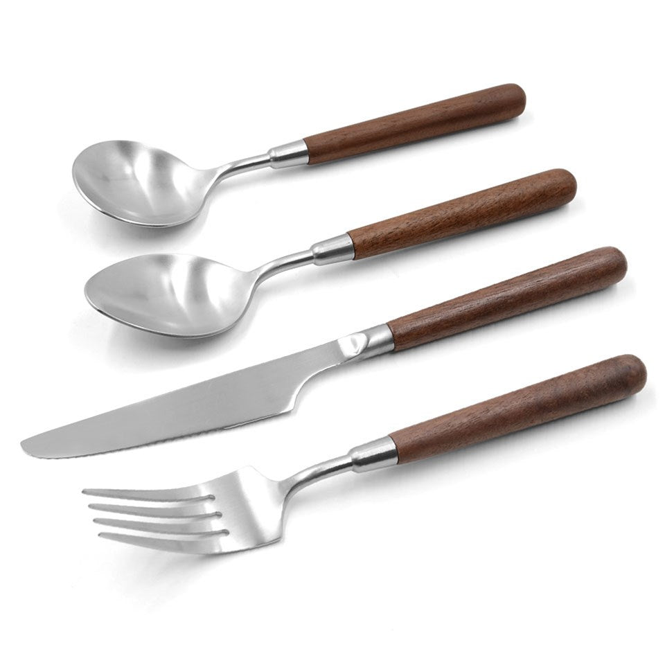 Gavin Scott BE YOU Stainless Steel Fork With Wooden Handle