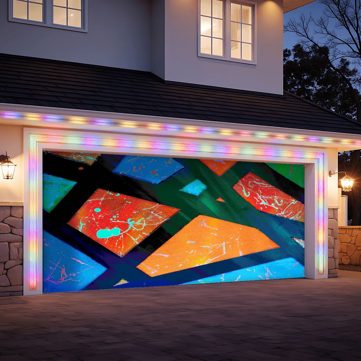 Gavin Scott Garage Door Banner Backdrop