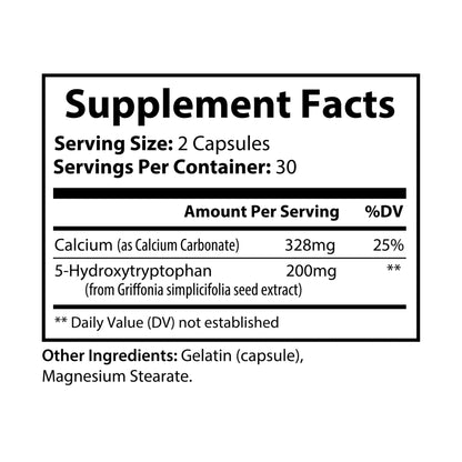 Gavin Scott Cosmetics 5-HTP Supplement (60 Capsules)