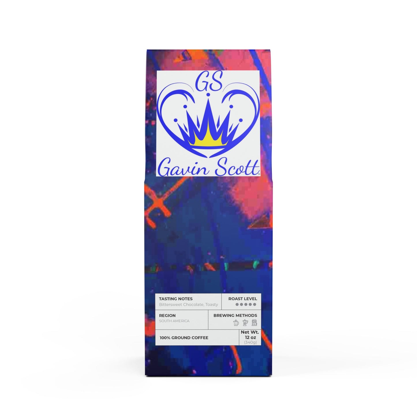 Gavin Scott Bitterroot Coffee Blend (Dark French Roast)