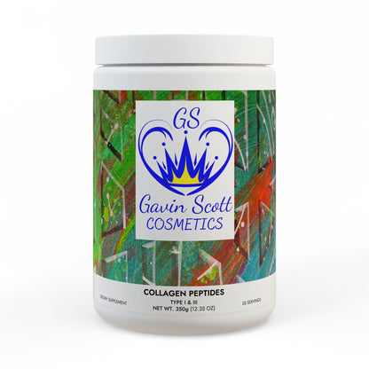 Gavin Scott Cosmetics Collagen Peptides Type I & III Supplement (350g, 12.3oz)