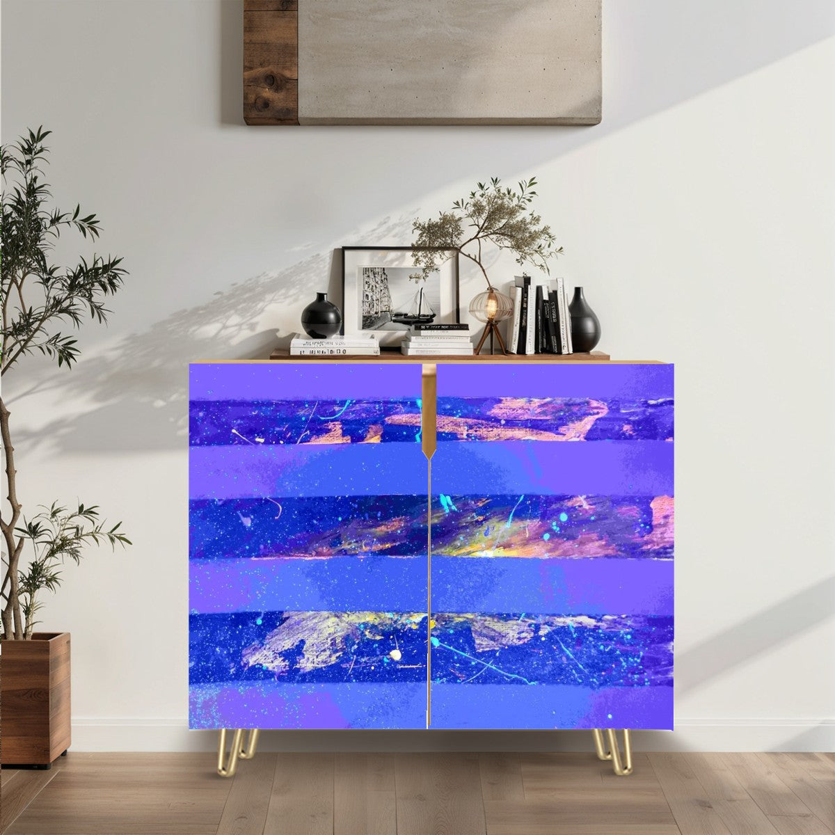 Gavin Scott Wooden Sideboard Cabinet