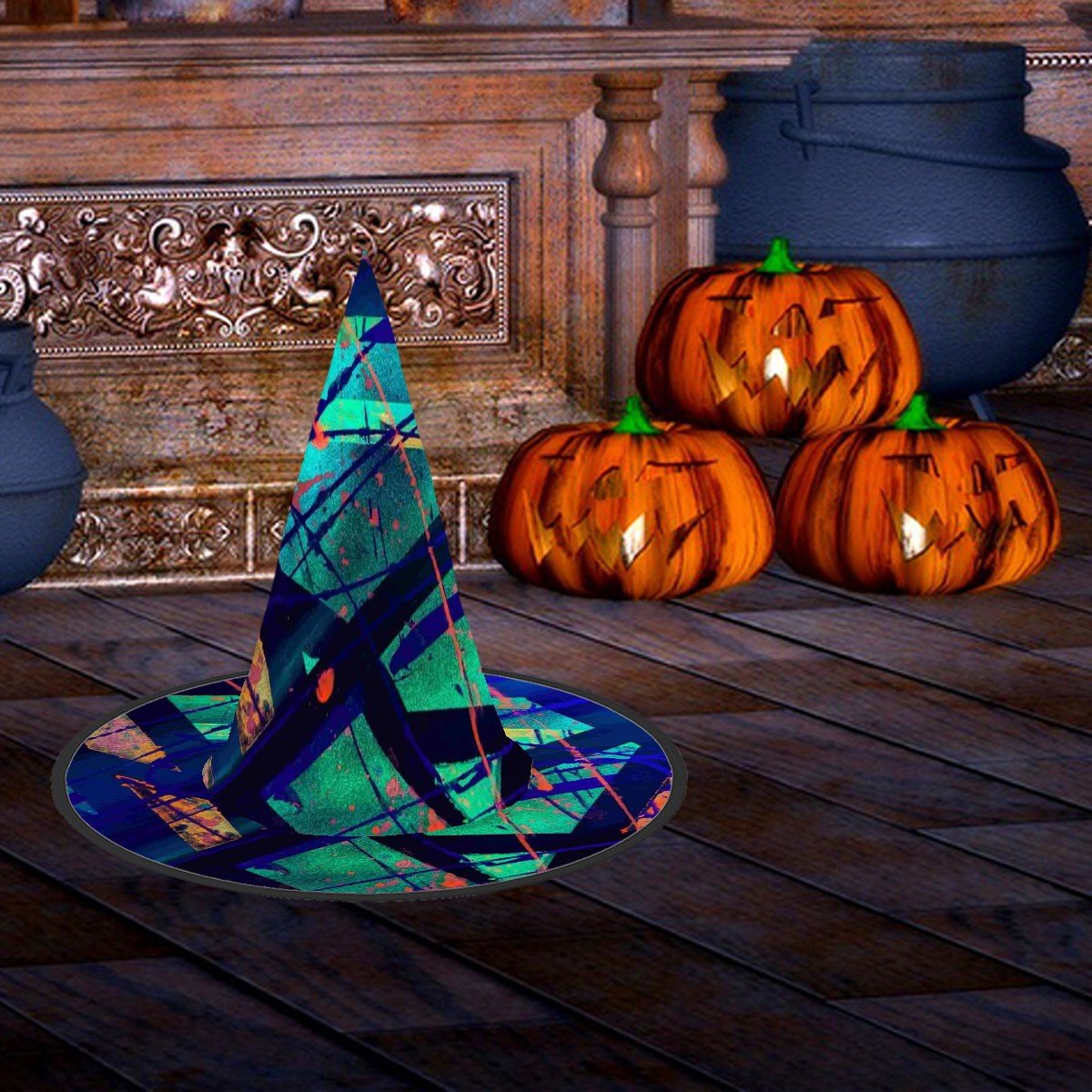 Gavin Scott Witch & Wizard Hat