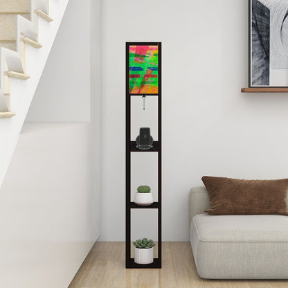 Gavin Scott Floor Lamp with Shelves (2 Colors)