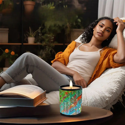 Gavin Scott Scented Black Jar Candle (6oz)