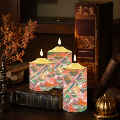 Gavin Scott Flameless Candles w/Remote (Set of 3)