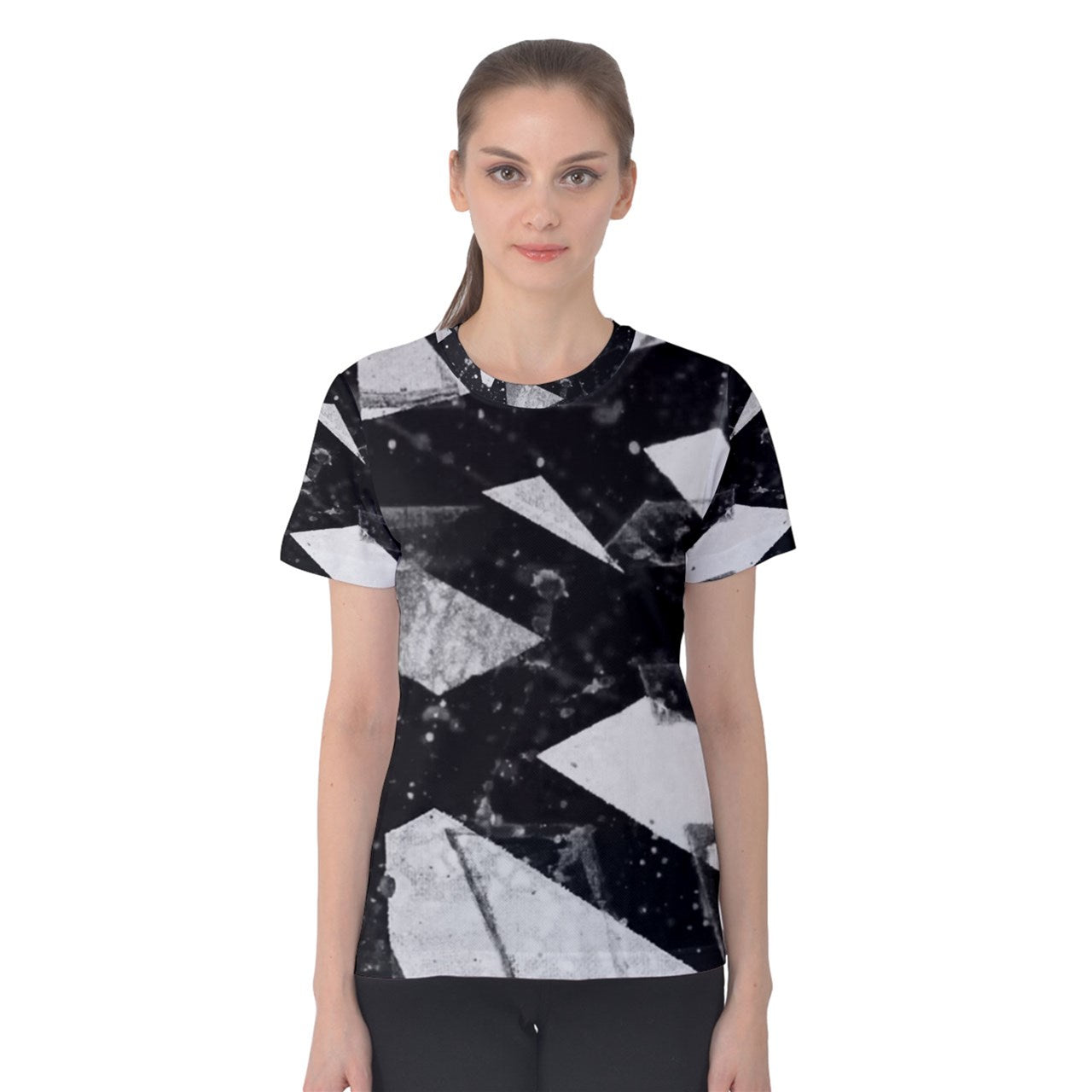 Gavin Scott B&W Cotton T-Shirt (Famme XS-5XL)