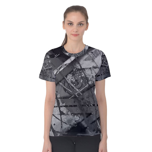 Gavin Scott B&W Cotton T-Shirt (Famme XS-5XL)