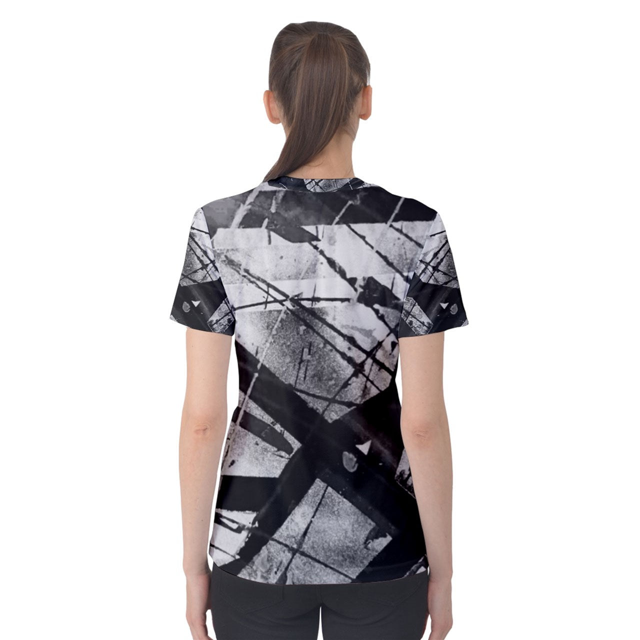 Gavin Scott B&W Cotton T-Shirt (Famme XS-5XL)