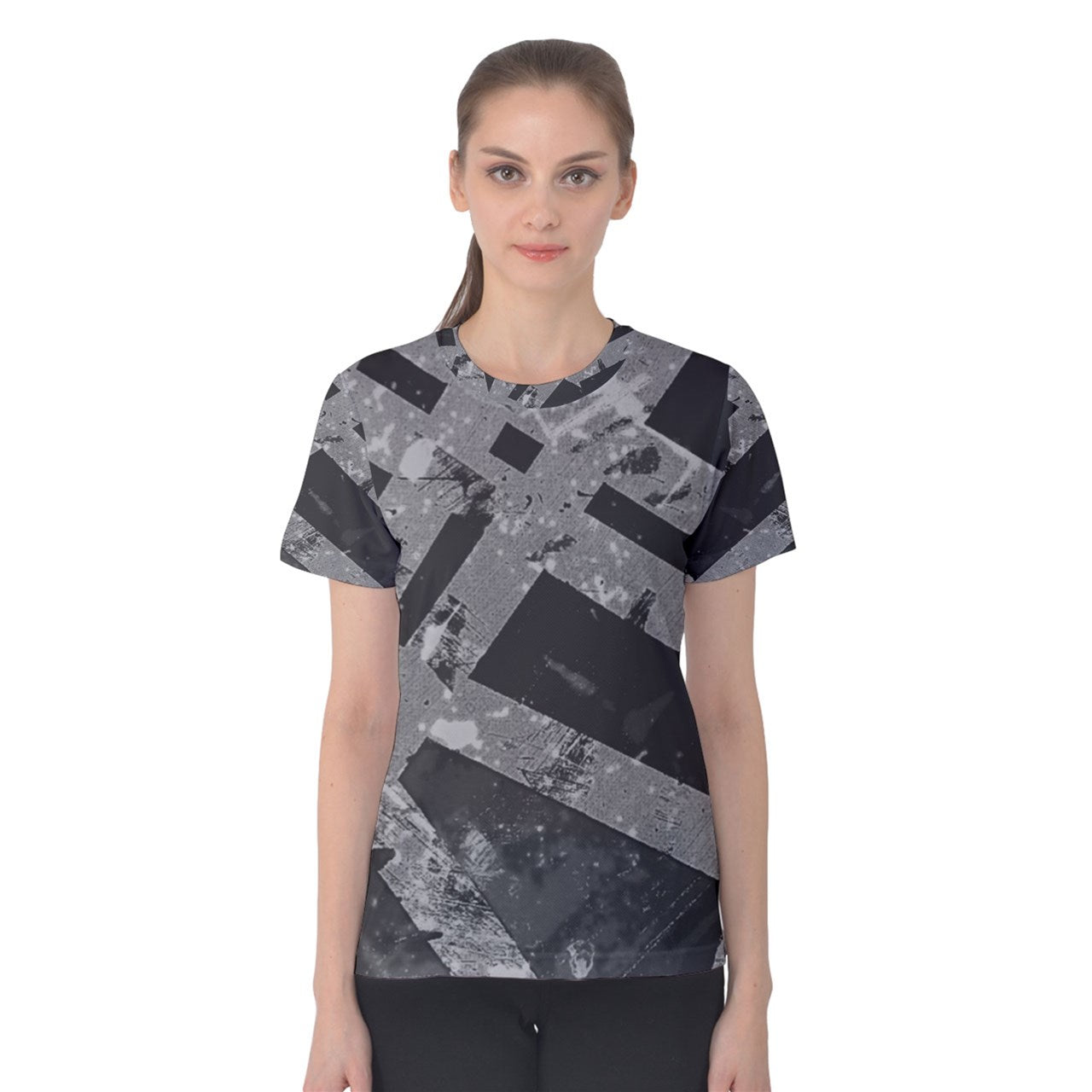 Gavin Scott B&W Cotton T-Shirt (Famme XS-5XL)