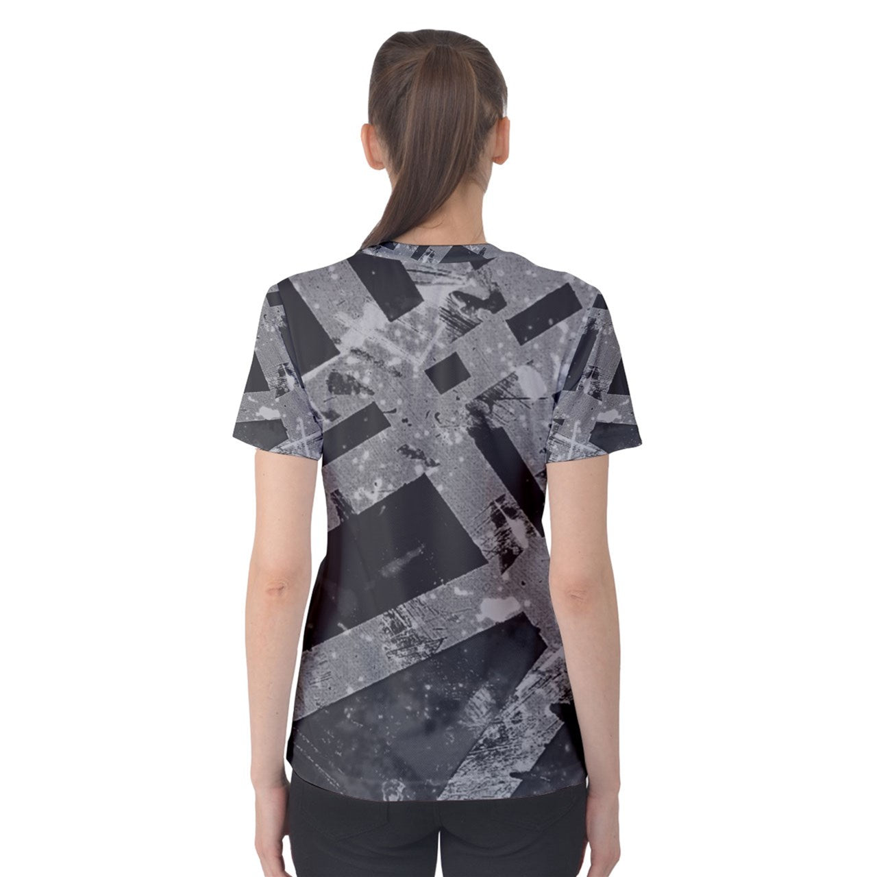 Gavin Scott B&W Cotton T-Shirt (Famme XS-5XL)