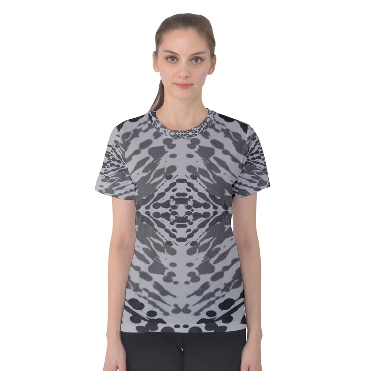 Gavin Scott B&W Cotton T-Shirt (Famme XS-5XL)