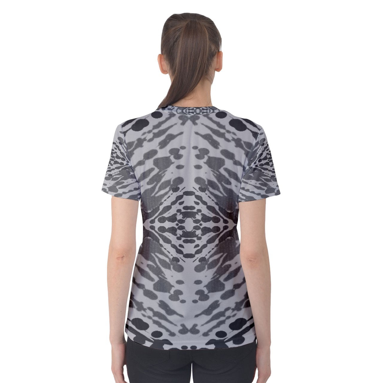 Gavin Scott B&W Cotton T-Shirt (Famme XS-5XL)