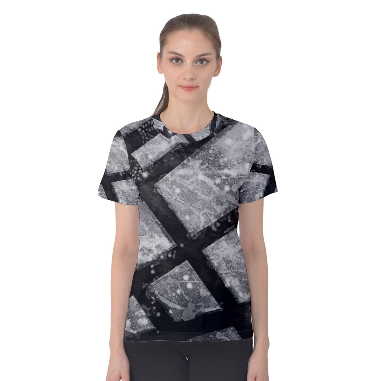 Gavin Scott B&W Cotton T-Shirt (Famme XS-5XL)