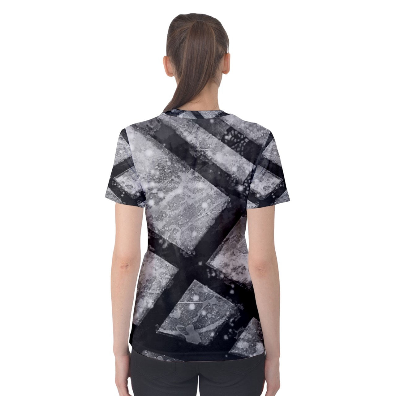 Gavin Scott B&W Cotton T-Shirt (Famme XS-5XL)