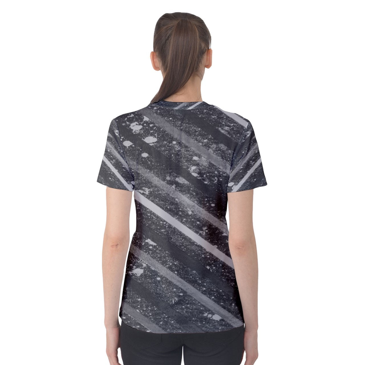 Gavin Scott B&W Cotton T-Shirt (Famme XS-5XL)