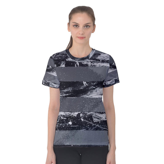 Gavin Scott B&W Cotton T-Shirt (Famme XS-5XL)