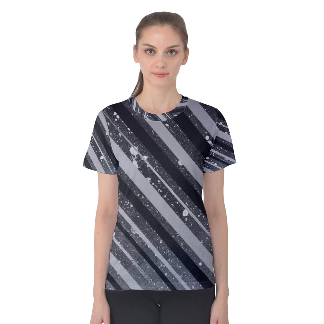 Gavin Scott B&W Cotton T-Shirt (Famme XS-5XL)