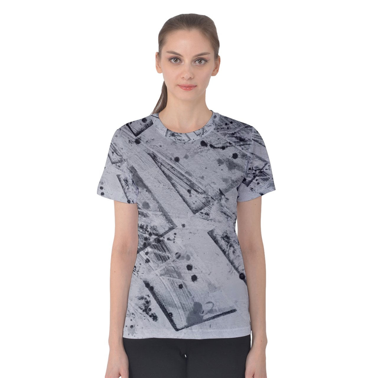 Gavin Scott B&W Cotton T-Shirt (Famme XS-5XL)