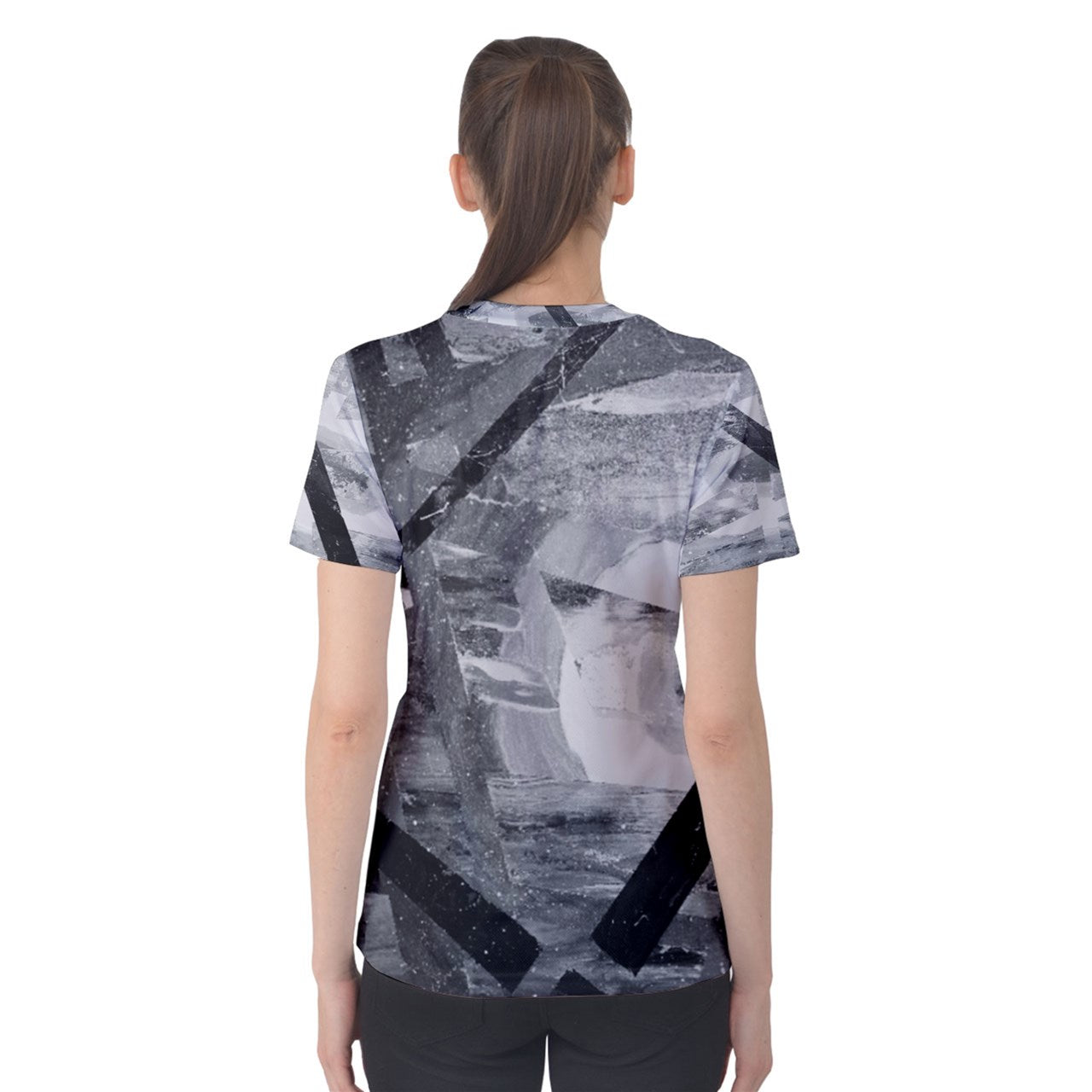 Gavin Scott B&W Cotton T-Shirt (Famme XS-5XL)