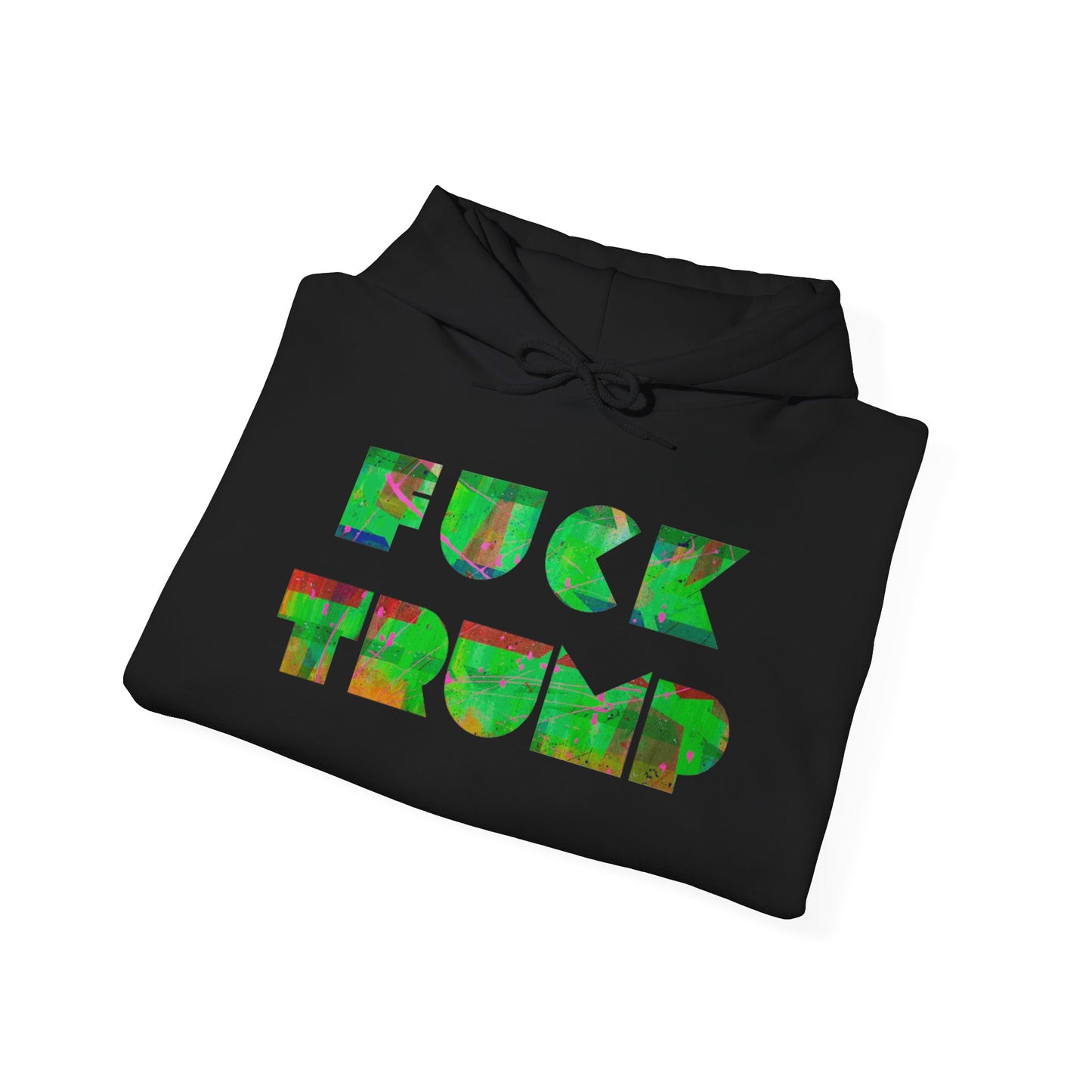 Gavin Scott Genderless FUCK TRUMP Heavy Blend™ Hooded Sweatshirt F*CK TRUMP