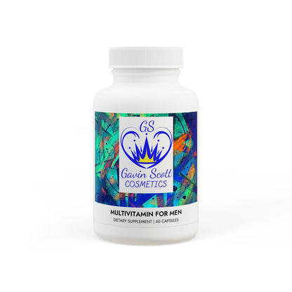 Gavin Scott Cosmetics Multivitamin for Men Supplement (60 Capsules)