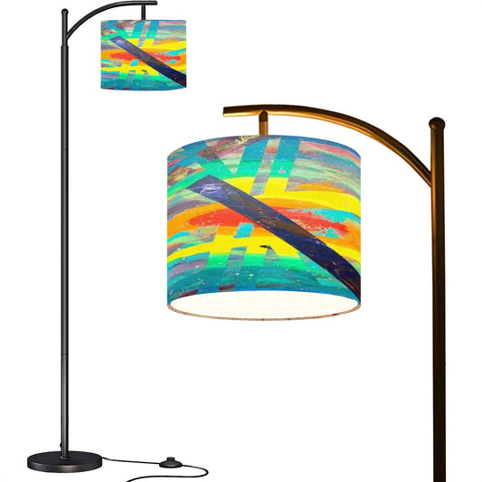 Gavin Scott Arc Floor Lamp w/Remote