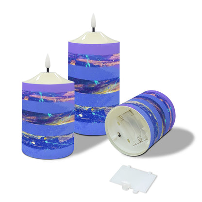 Gavin Scott Flameless Candles w/Remote (Set of 3)