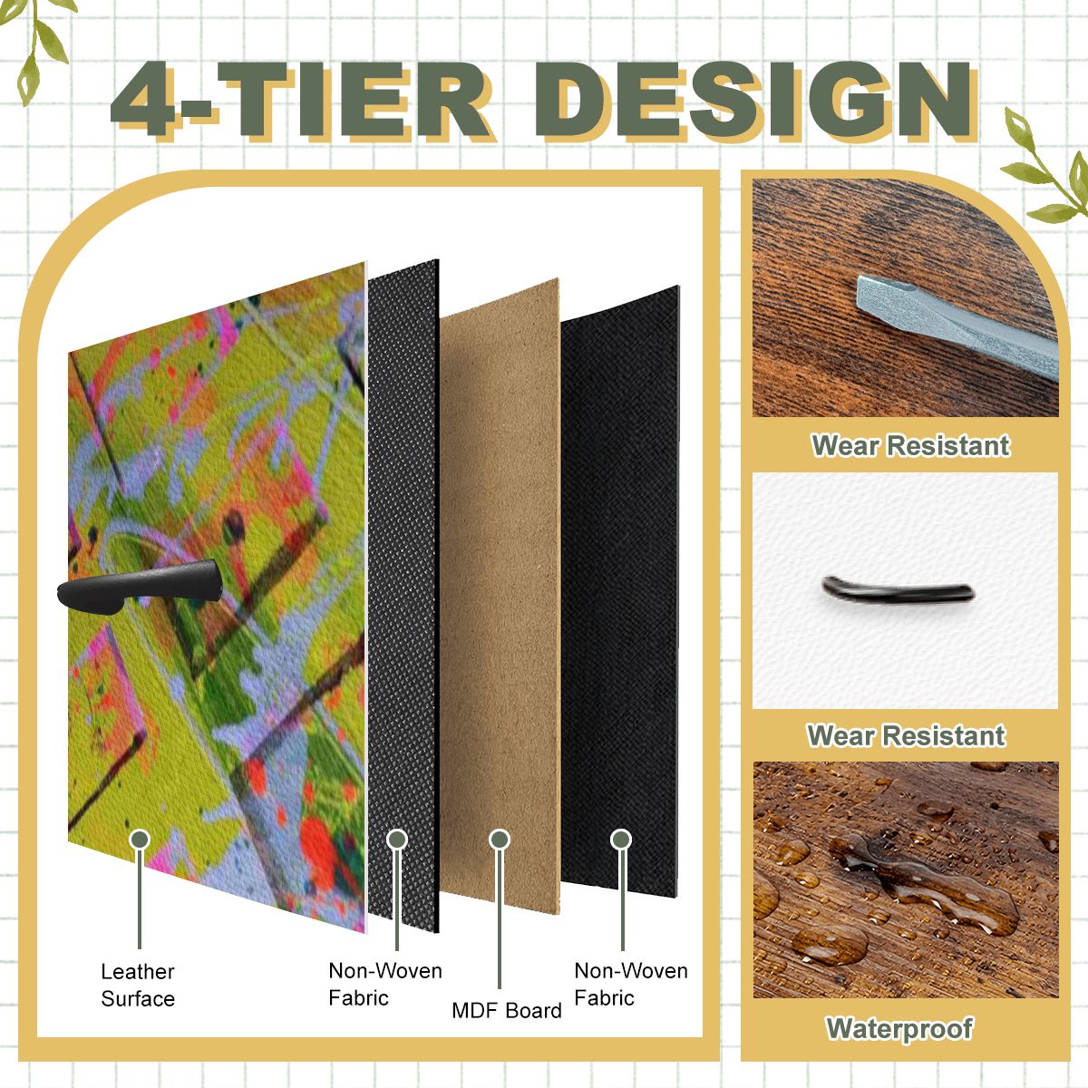 Gavin Scott TV Stand w/5 Drawer Dresser & Charging Station