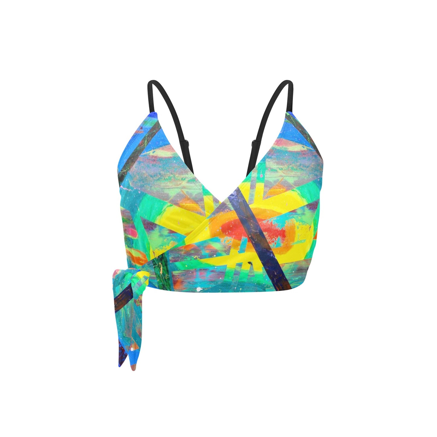 Gavin Scott Side Knot Bikini Top (Femme S-2XL)