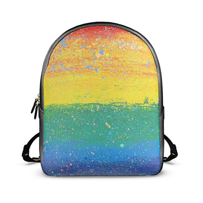 Gavin Scott PRIDE Deluxe Leather Backpack