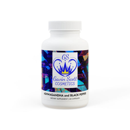 Gavin Scott Cosmetics Ashwagandha and Black Pepper Supplement (60 capsules)