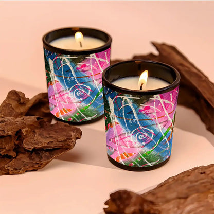 Gavin Scott Scented Black Jar Candle (6oz)