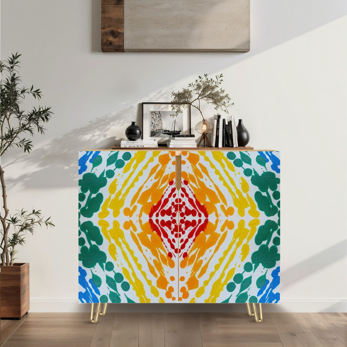 Gavin Scott Wooden Sideboard Cabinet