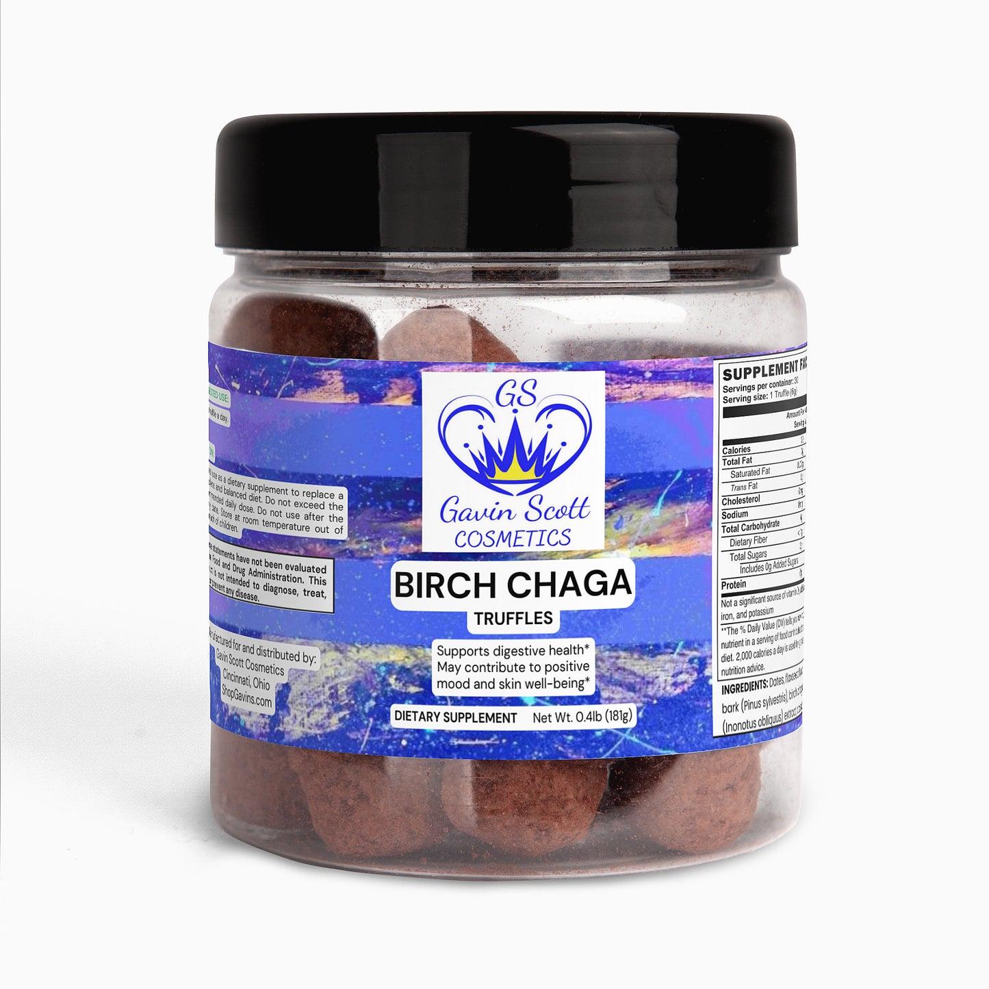 Gavin Scott Cosmetics Birch Chaga Truffles