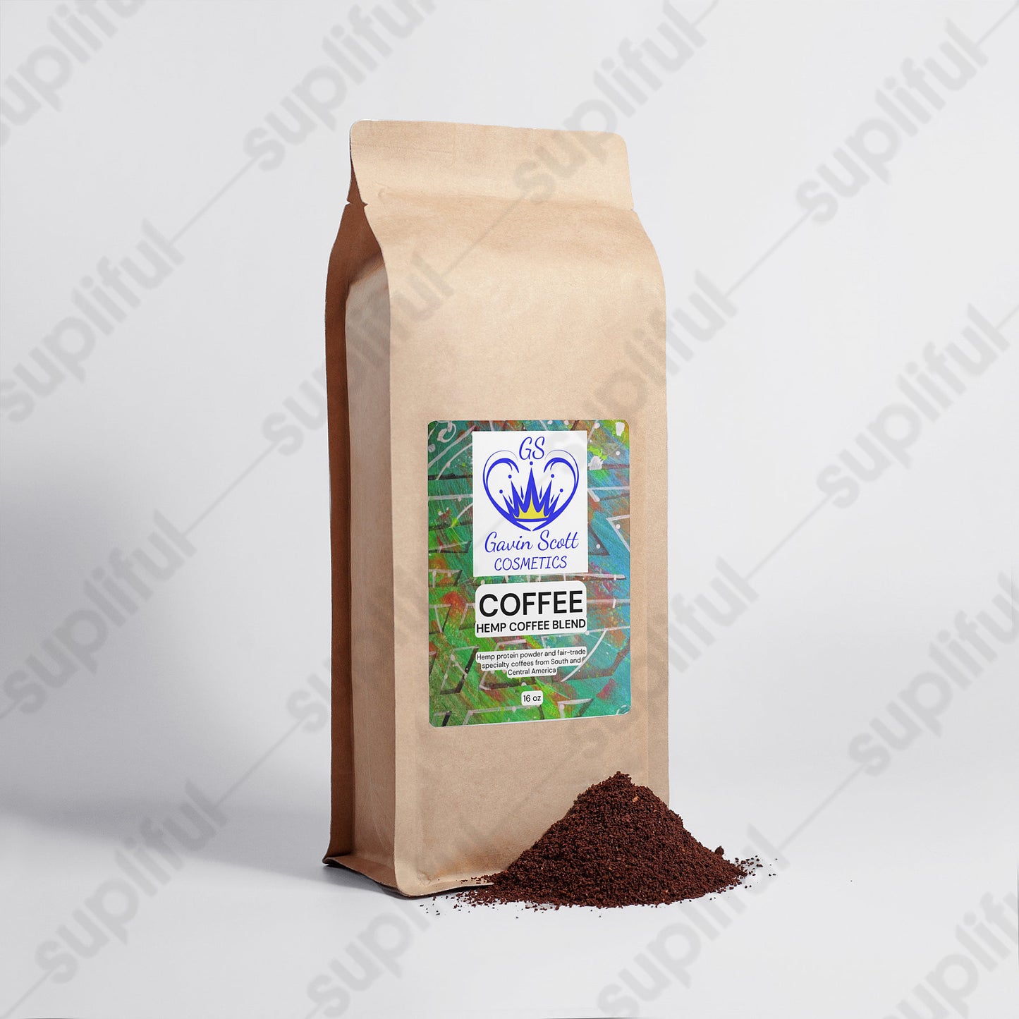 Gavin Scott Hemp Coffee Blend - Medium Roast 16oz