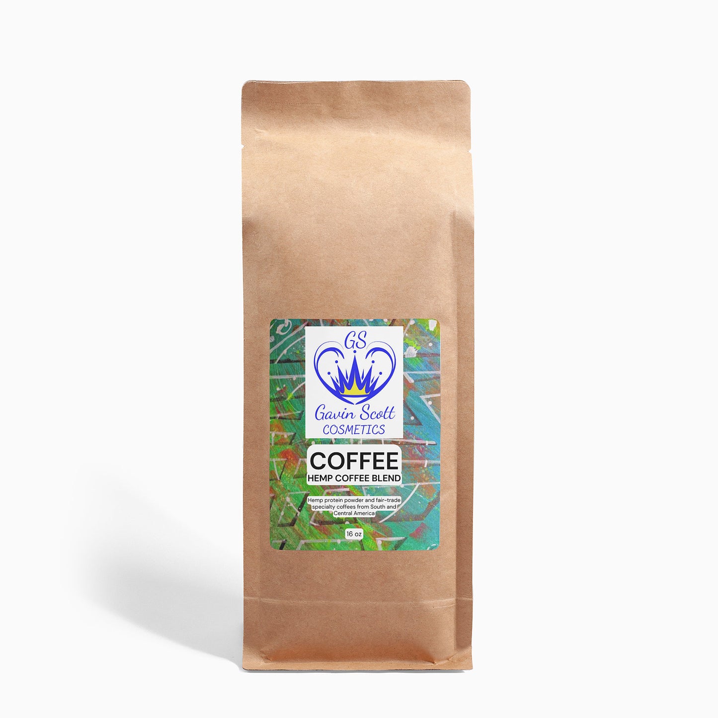 Gavin Scott Hemp Coffee Blend - Medium Roast 16oz