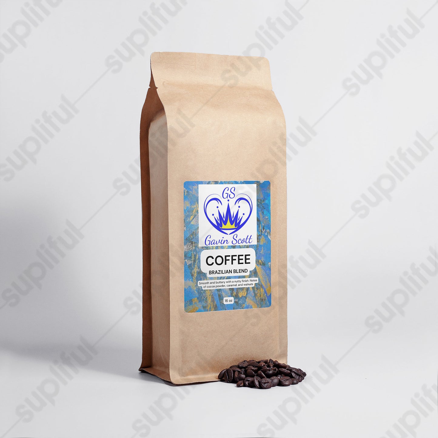 Gavin Scott Brazilian Blend Coffee 16oz