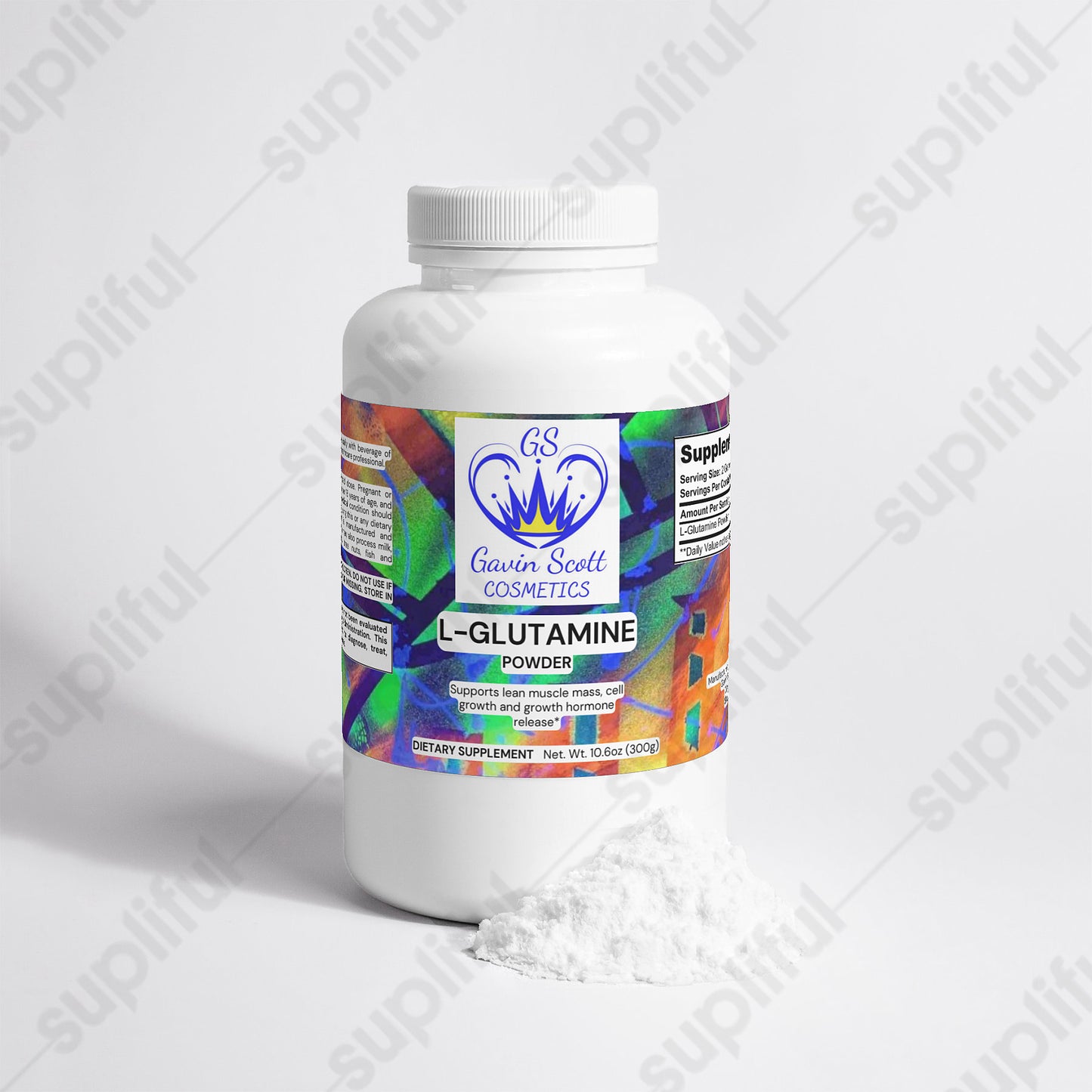 Gavin Scott Cosmetics L-Glutamine Powder