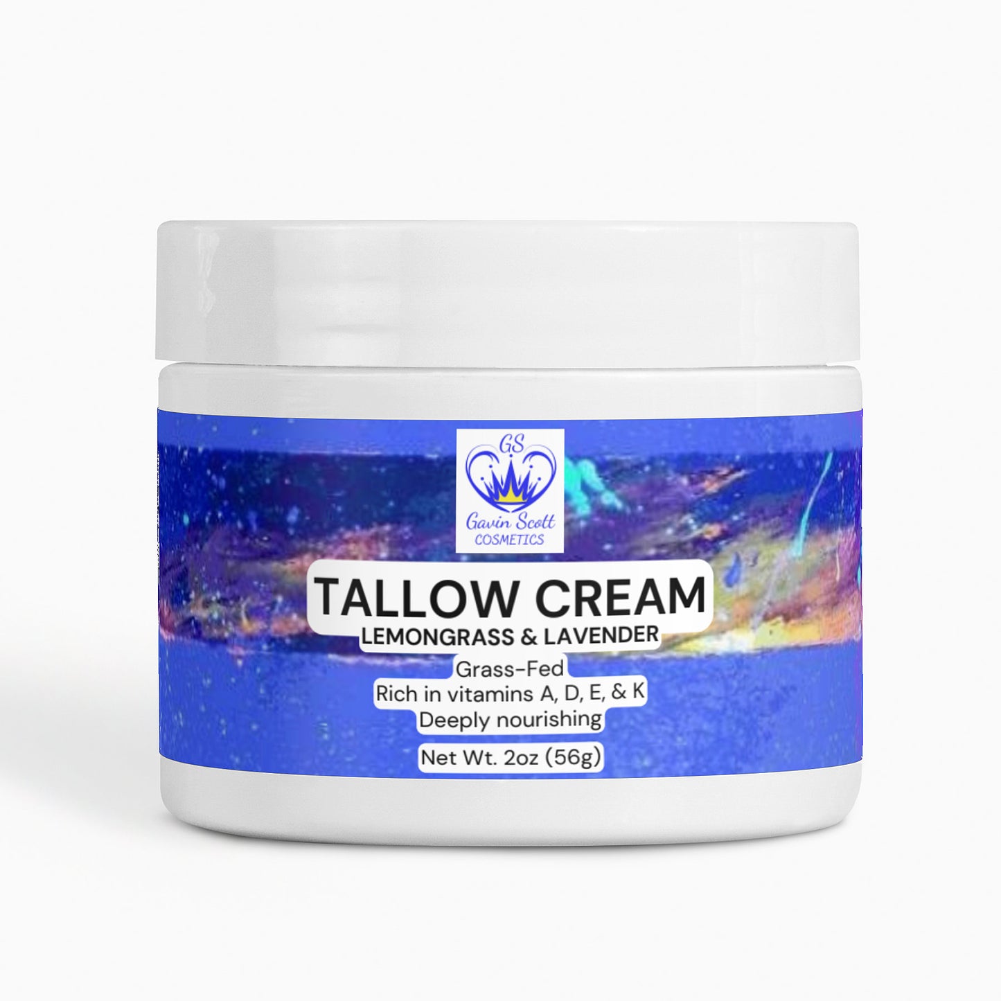 Gavin Scott Cosmetics Tallow Cream Lemongrass & Lavender